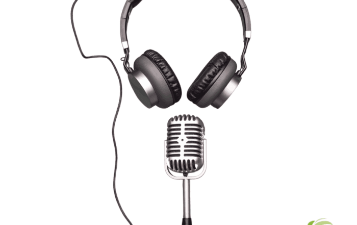 Billede af podcastudstyr